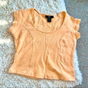 Blu - Women’s (L) Orange Crop Short Sleeve Top